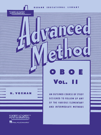 Rubank Advanced Method for Oboe Vol. 2 by Wm. Gower and H. Voxman