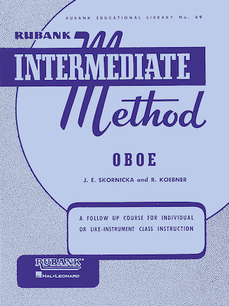 Rubank Intermediate Method for oboe by N.W.Hovey 